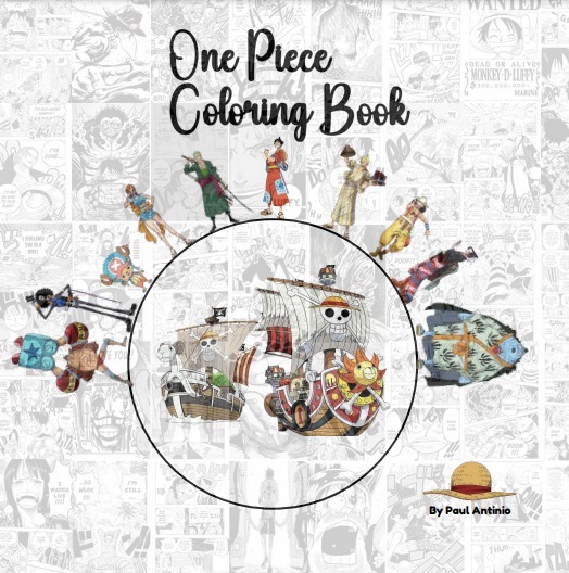 One Piece Coloring Book for Anime Lover