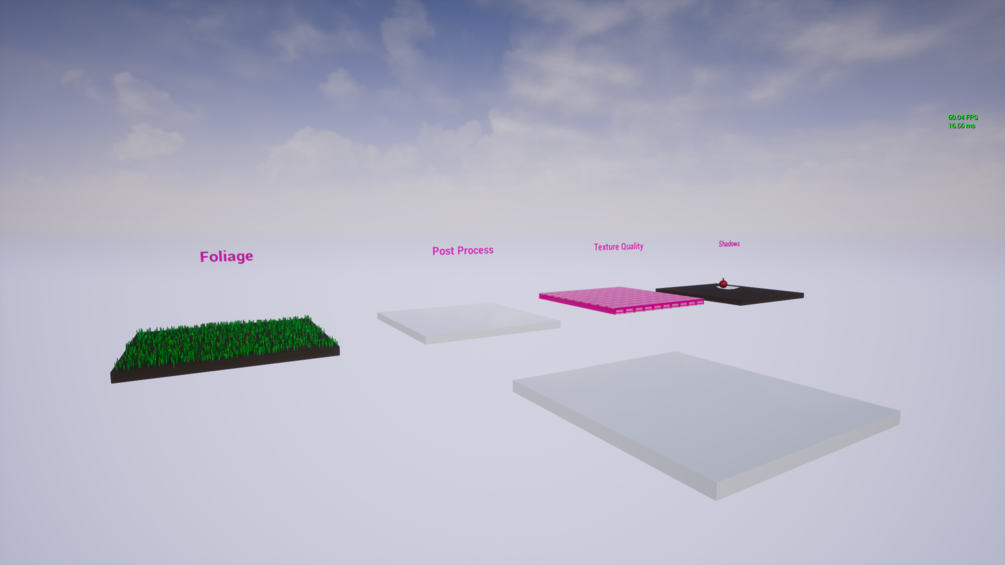 Persistent Graphics Menu - Unreal Engine 4