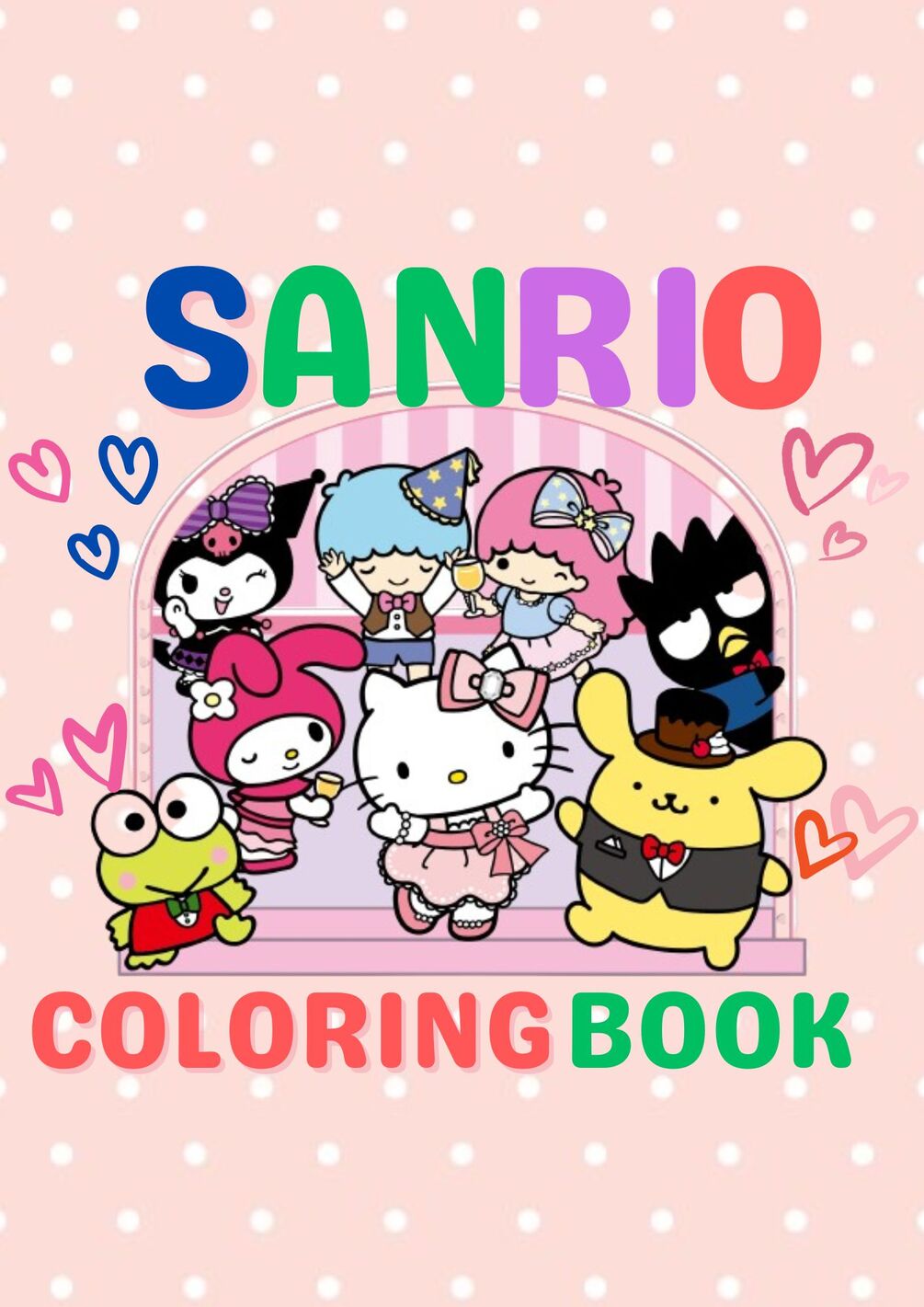 Printable Sanrio Coloring Book