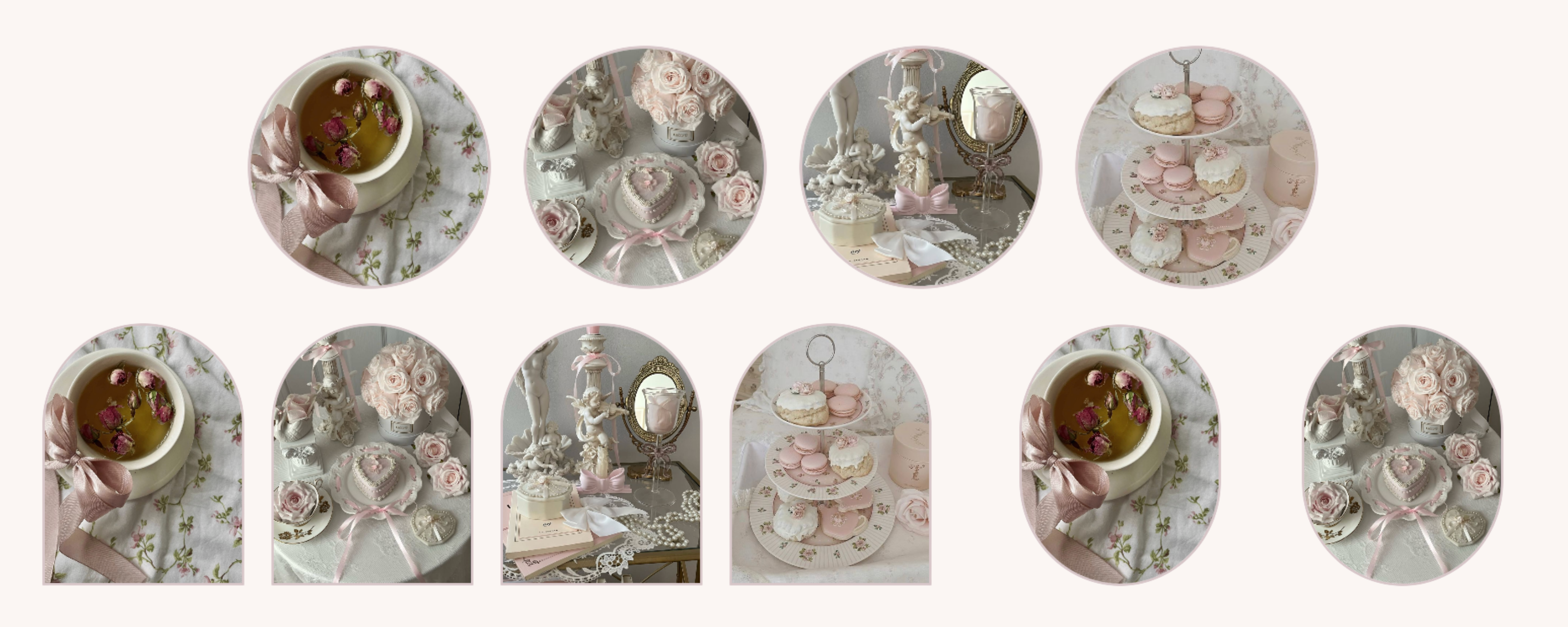 aesthetic picture frame gallery and notion widget.