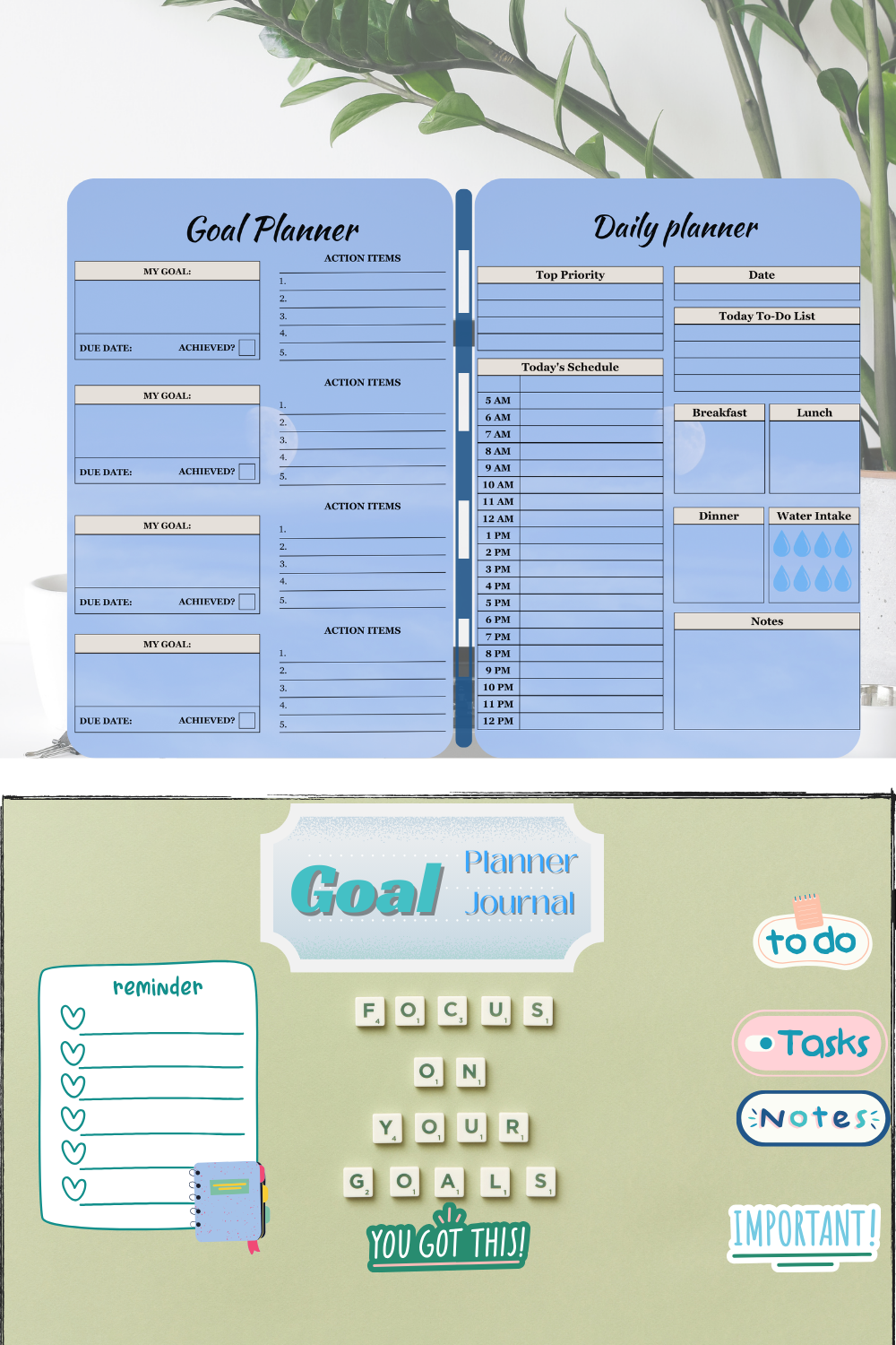 Goal Journal Planner