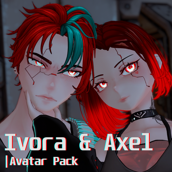 Ivora & Axel | VRChat Avatar Pack by DaisyTheCreep