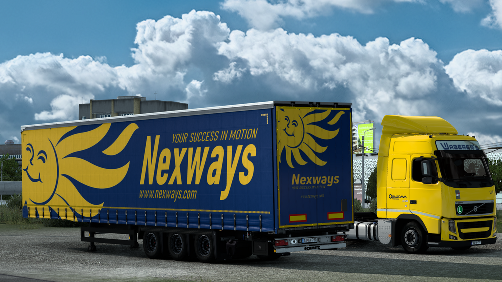 Nexway skin for Schmitz scs mega. ETS2 by ANGYALFOLDI