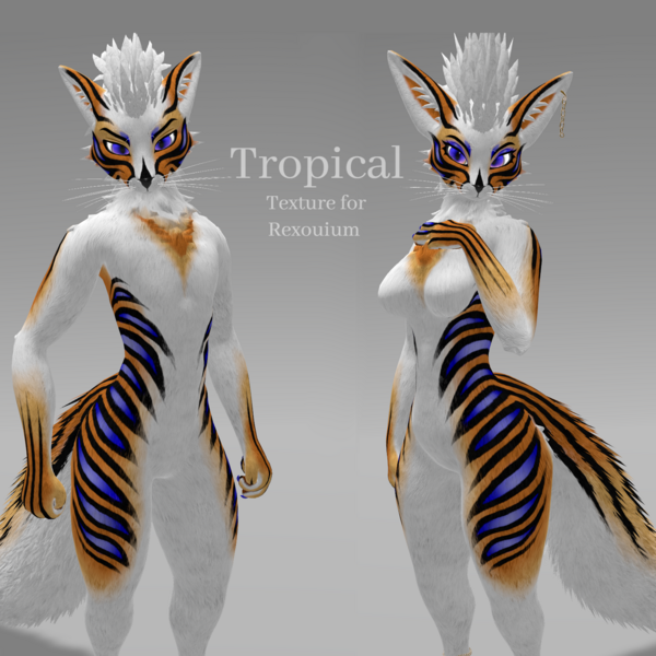 Tropical - Female And Male Rexouium Texture Set (old)
