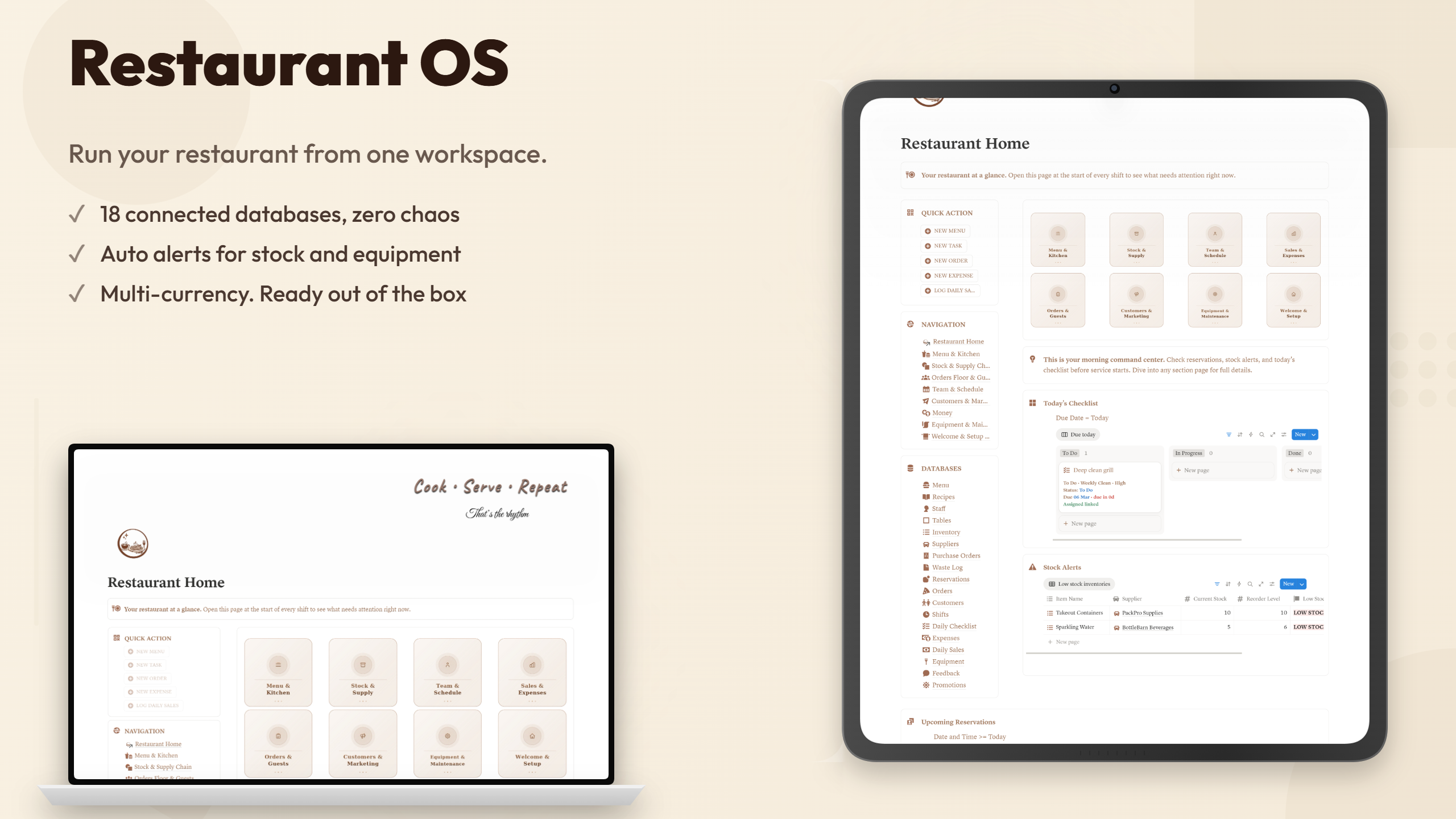 Restaurant OS: All-in-One Restaurant System