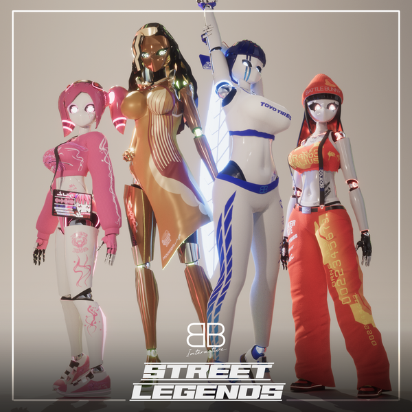 [BUNDLE] Street Legends 2FAST 4 in 1 VRChat Avatar Bundle by Battle Bunny Mods