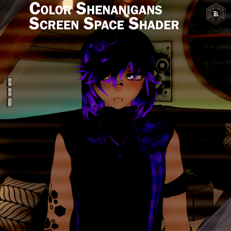 Color Shenanigans (VRChat Screen Space Shader)