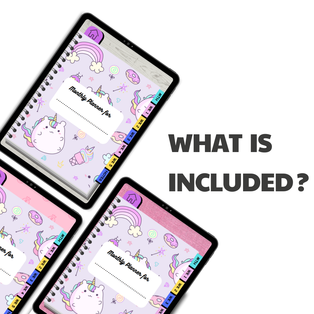 Digital planner 2023 2024 digital planner undated digital planner