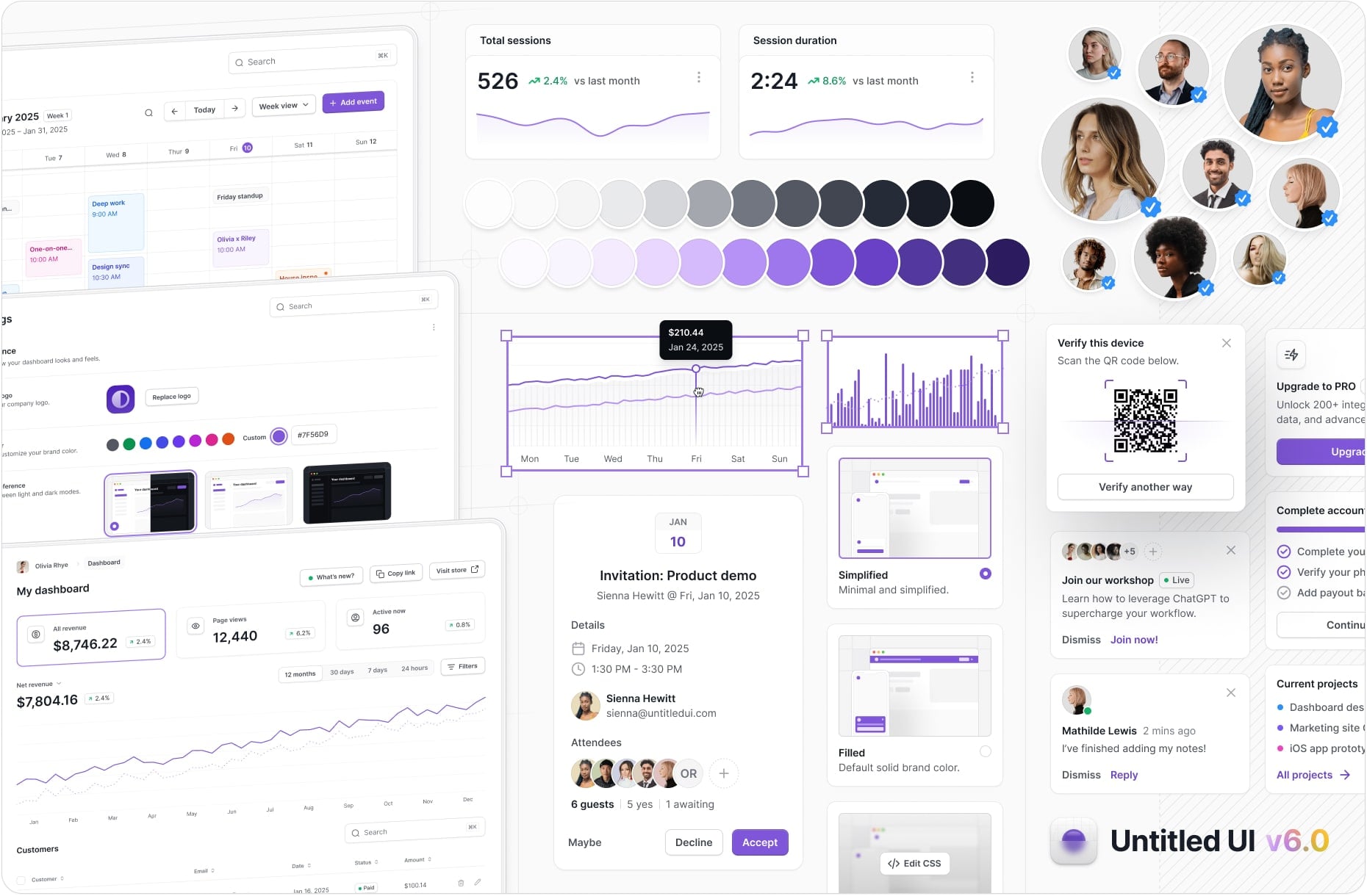 Untitled UI v6.0 — New components + color palette + examples - Untitled UI