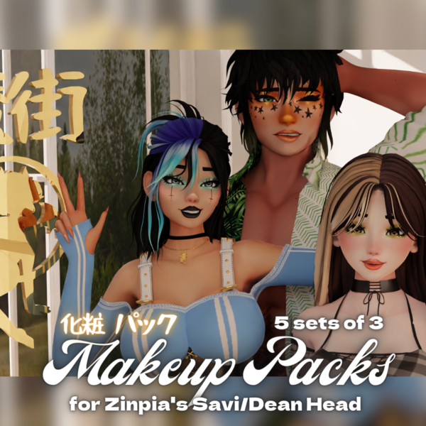 Makeup Pack [5 Variants of 3 for Savi/Dean Head]