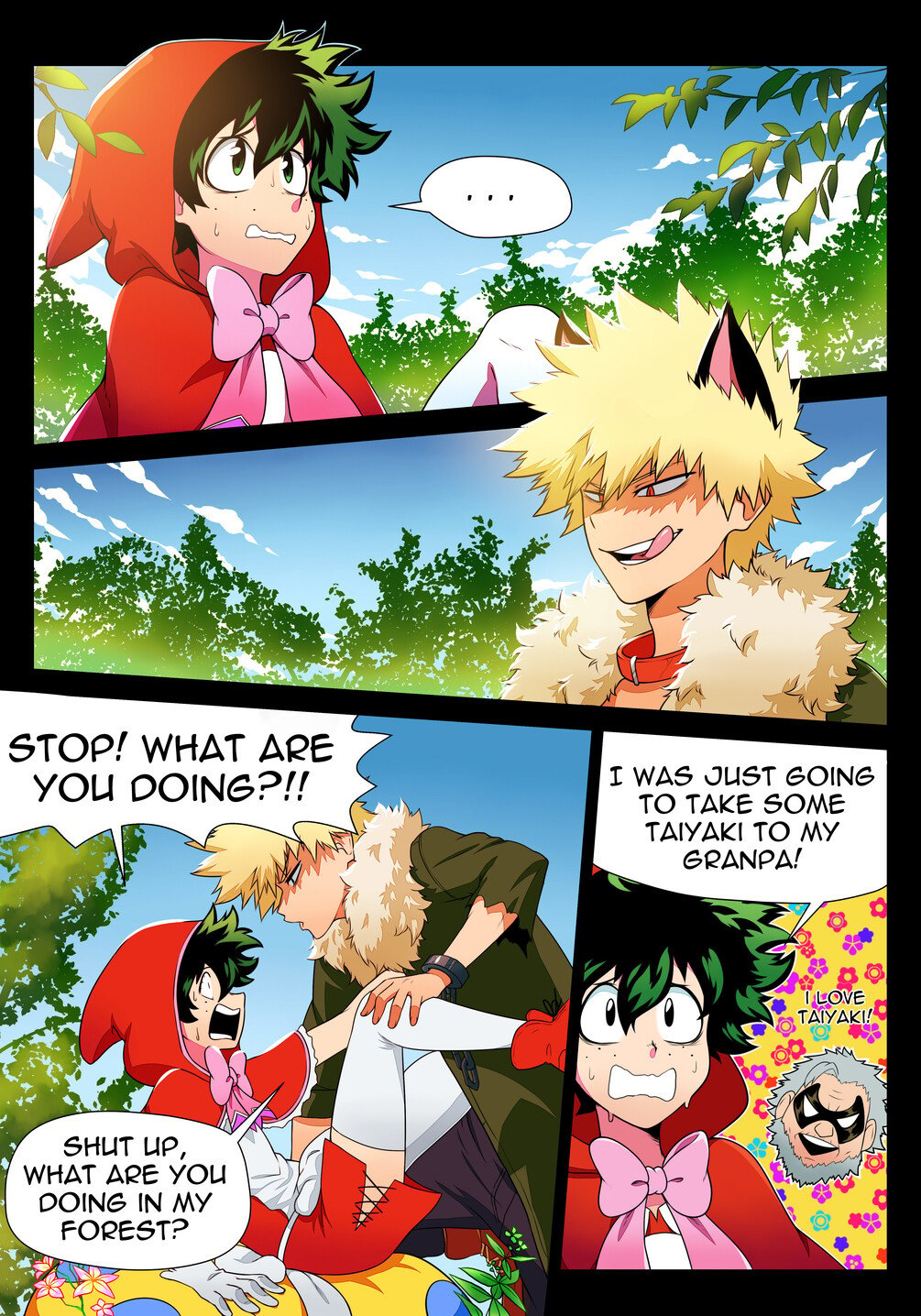 Bakudeku Red Riding Hood R