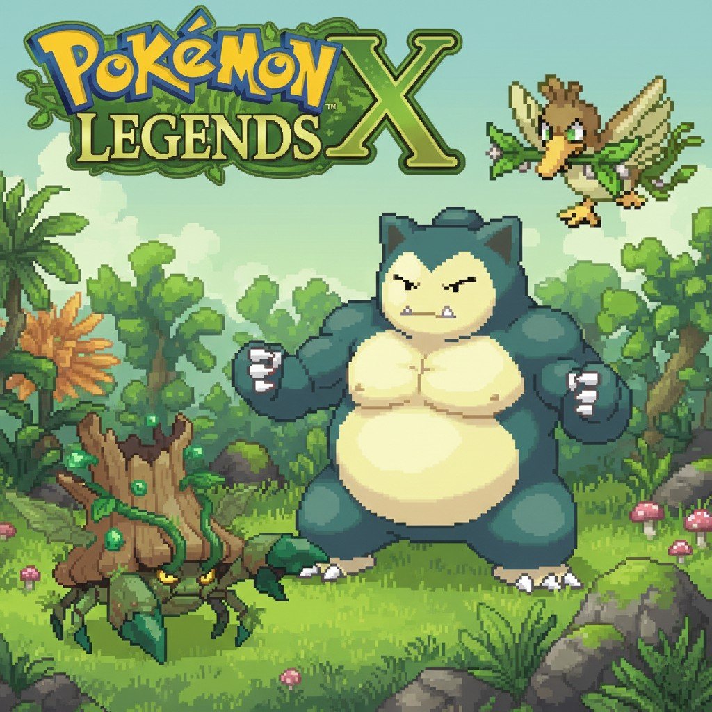 Pokemon Legends X Gameplay