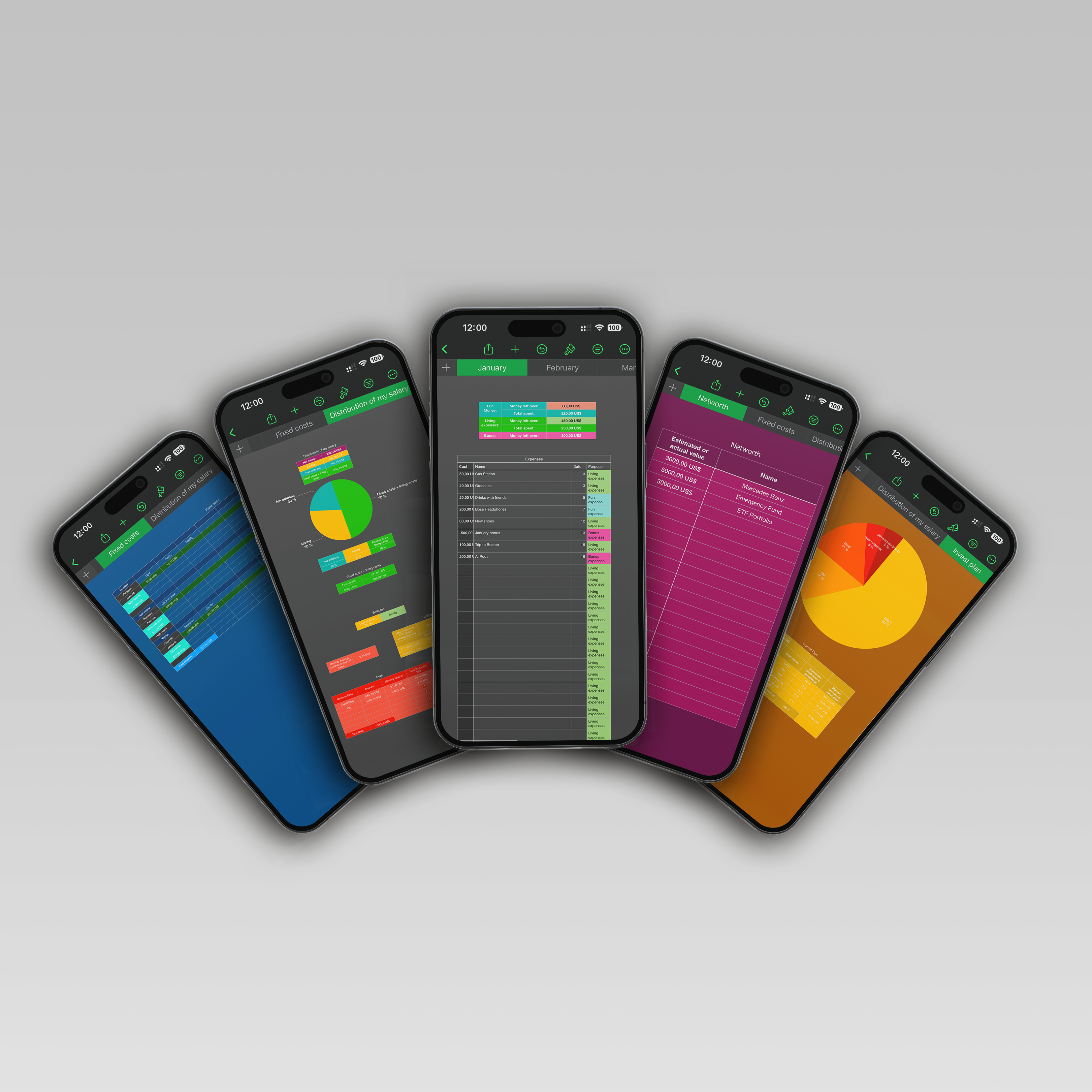 Minimalist Finance System Bundle preview