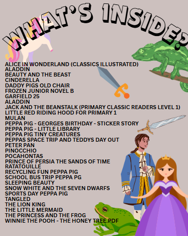 DISNEY & FAIRYTALE | BOOKS/COMICS