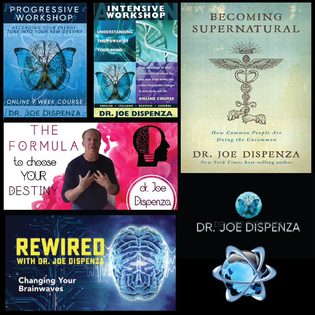 Dr. Joe Dispenza Meditation and Self Help Bundle
