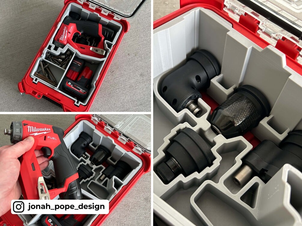 Packout Insert For M12 Rotary Tool - Jonah Pope Design (JP-RT) – 10-Spot  Tools