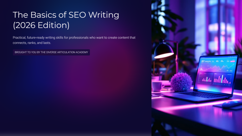 FREE CERTIFICATE: 2026 SEO Writing Mini-Course from DivA Writing Academy