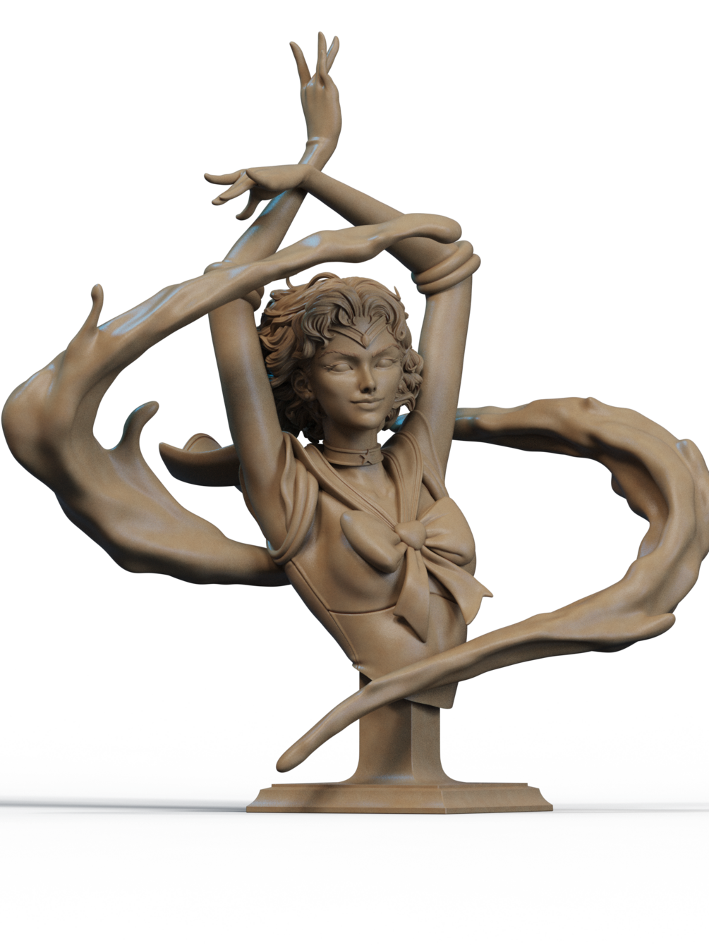 Mercury Bust 3D Print