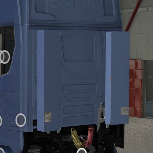 *[bwall tuning part] Scania NG back cab tool boxes by WC007 D3SIGN