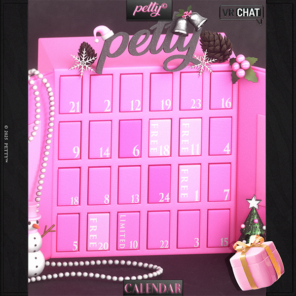 159 ꒰ა 🎀 ໒꒱ XL ASSET ADVENT CALENDAR ꒰ა 🎀 ໒꒱ 