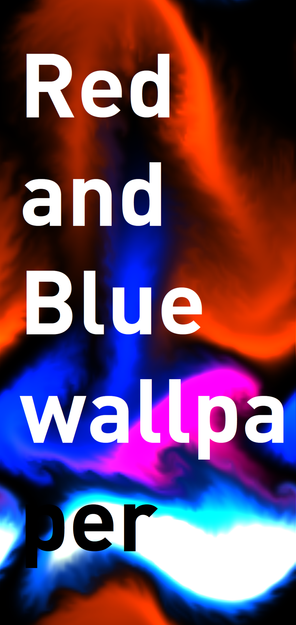 Red and Blue Mobile Wallpaper