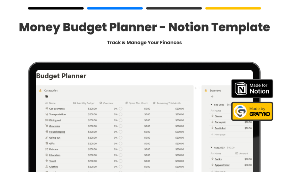 A Practical Guide to Martin's Money Tips Budget Planner