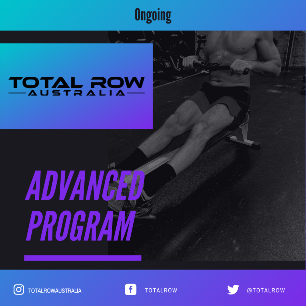 Rowing program for online beginners