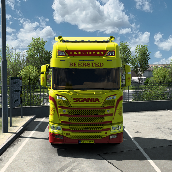 [ETS2] Henrik Thomsen Scania R580 by SZWN Custom Designs