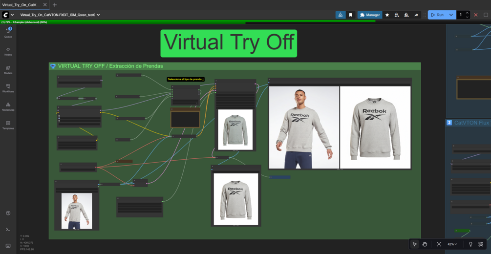 Virtual Try On & Off - 5 Técnicas - Photoshoot - Wan Animate [Guía de ...