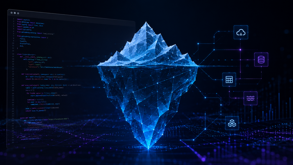 LakehouseKit architecture and dashboard preview
