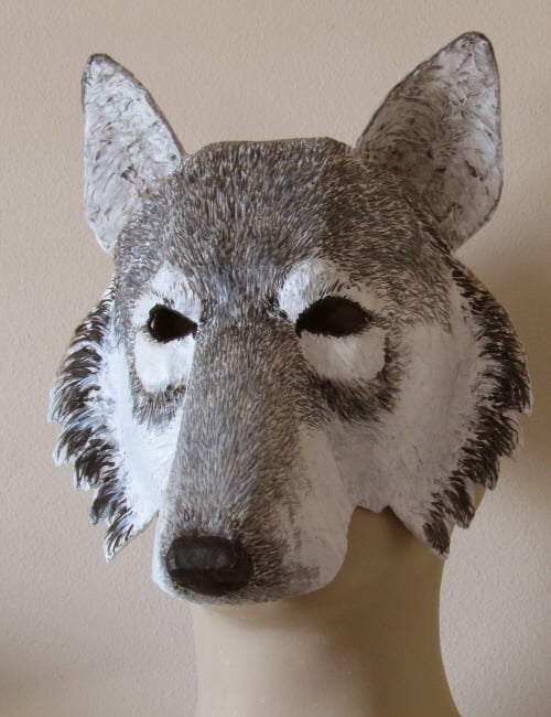 Paper Mache Recipe: How To Make An Animal Mask