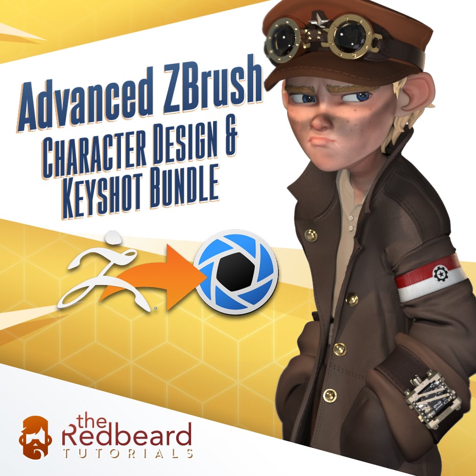 advanced zbrush & intro to keyshot bundle by matt thorup