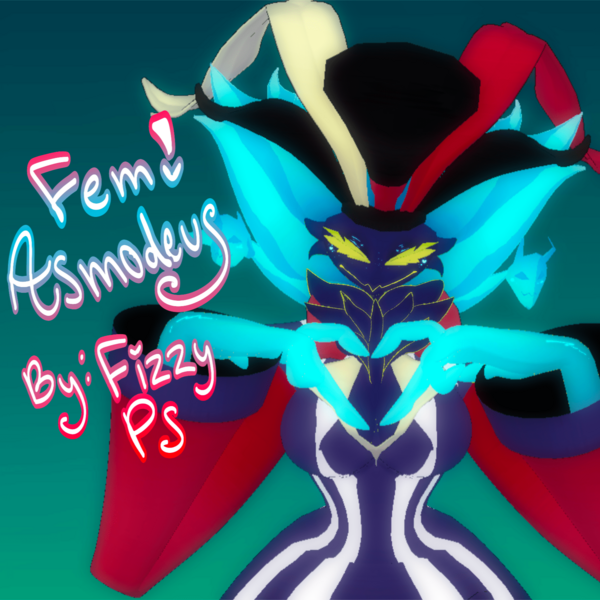 FEM! Asmodeus ~ VRChat Avatar by FizzyPS