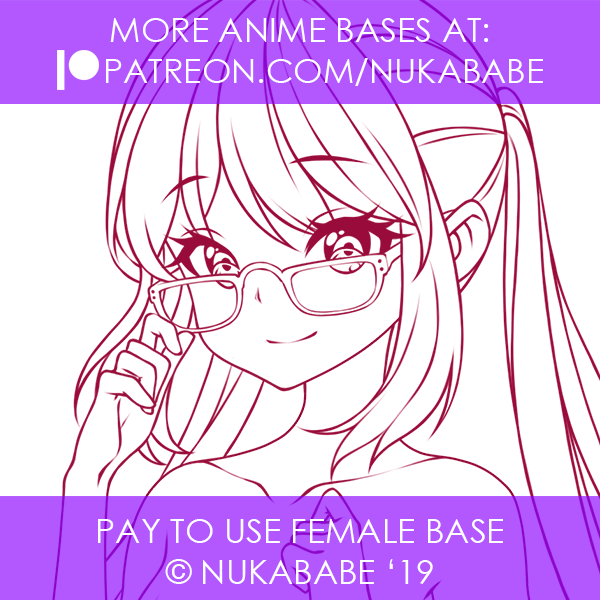 P2U Anime Female Base: Head to Toes [from Anime Base Set #39]