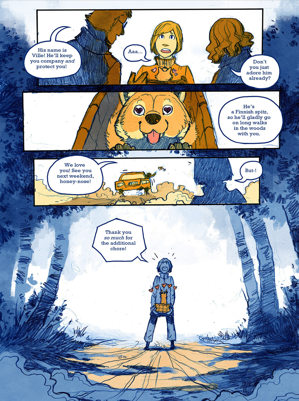 aRTD - A Redtail's Dream - webcomic