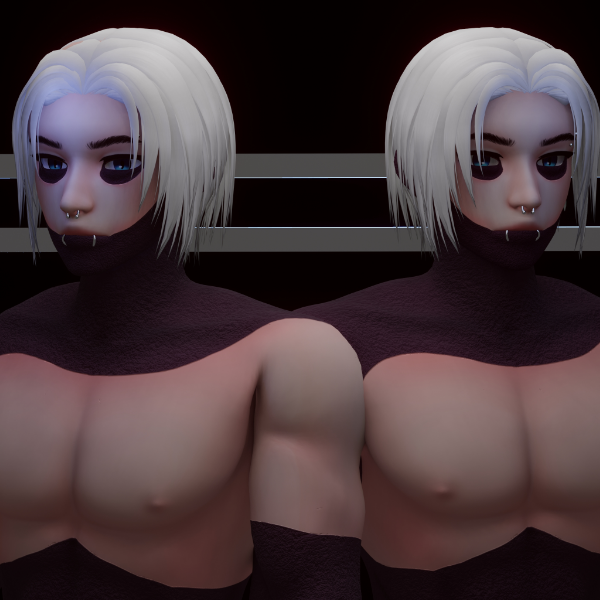 Blue Flame [ VRC TEXTURE ] 
