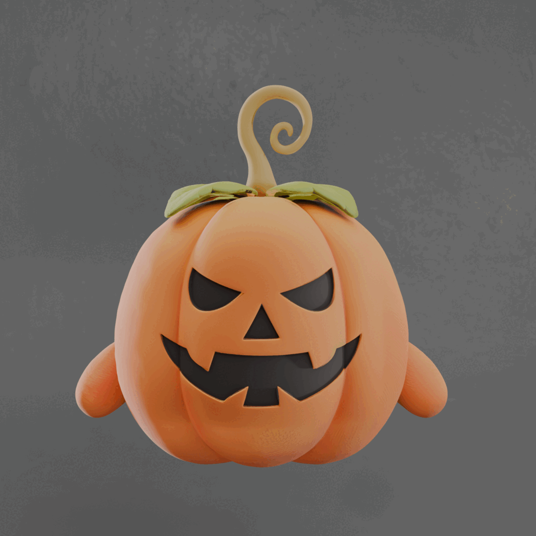 Jack Pumkin Plushie | Avatar Deco Asset [Commercial Use] FREE