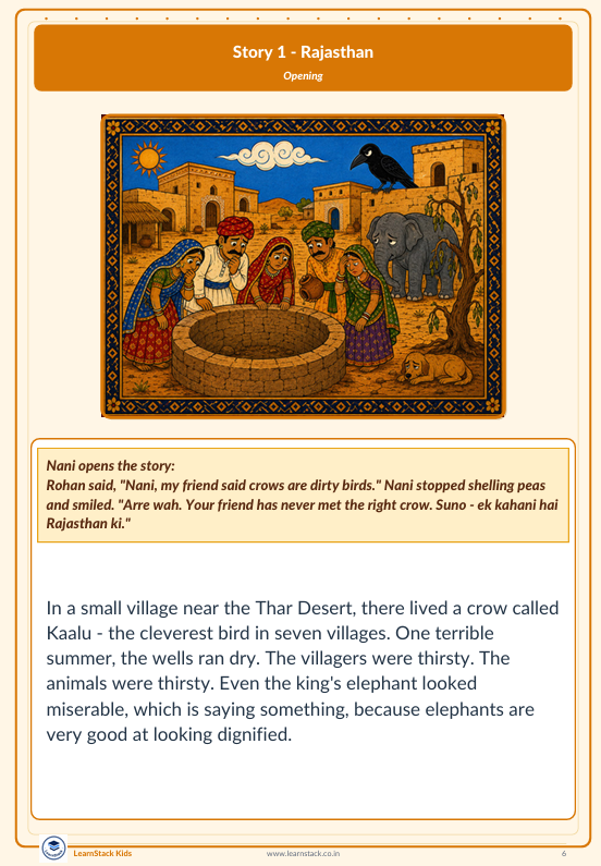 Grandma’s Village Tales — 10 Timeless Stories from India for Kids preview image 12