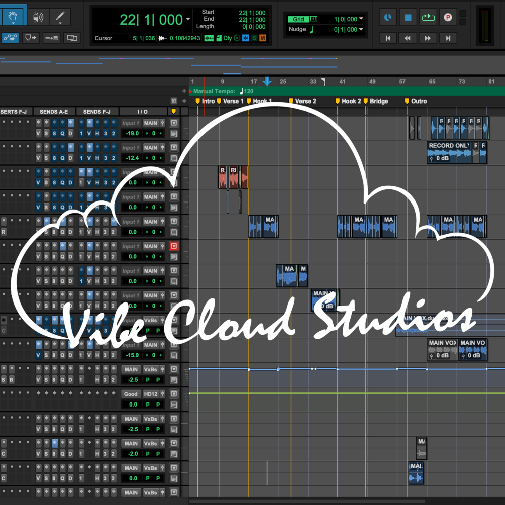 Vibecloudstudios Pro Tools Template