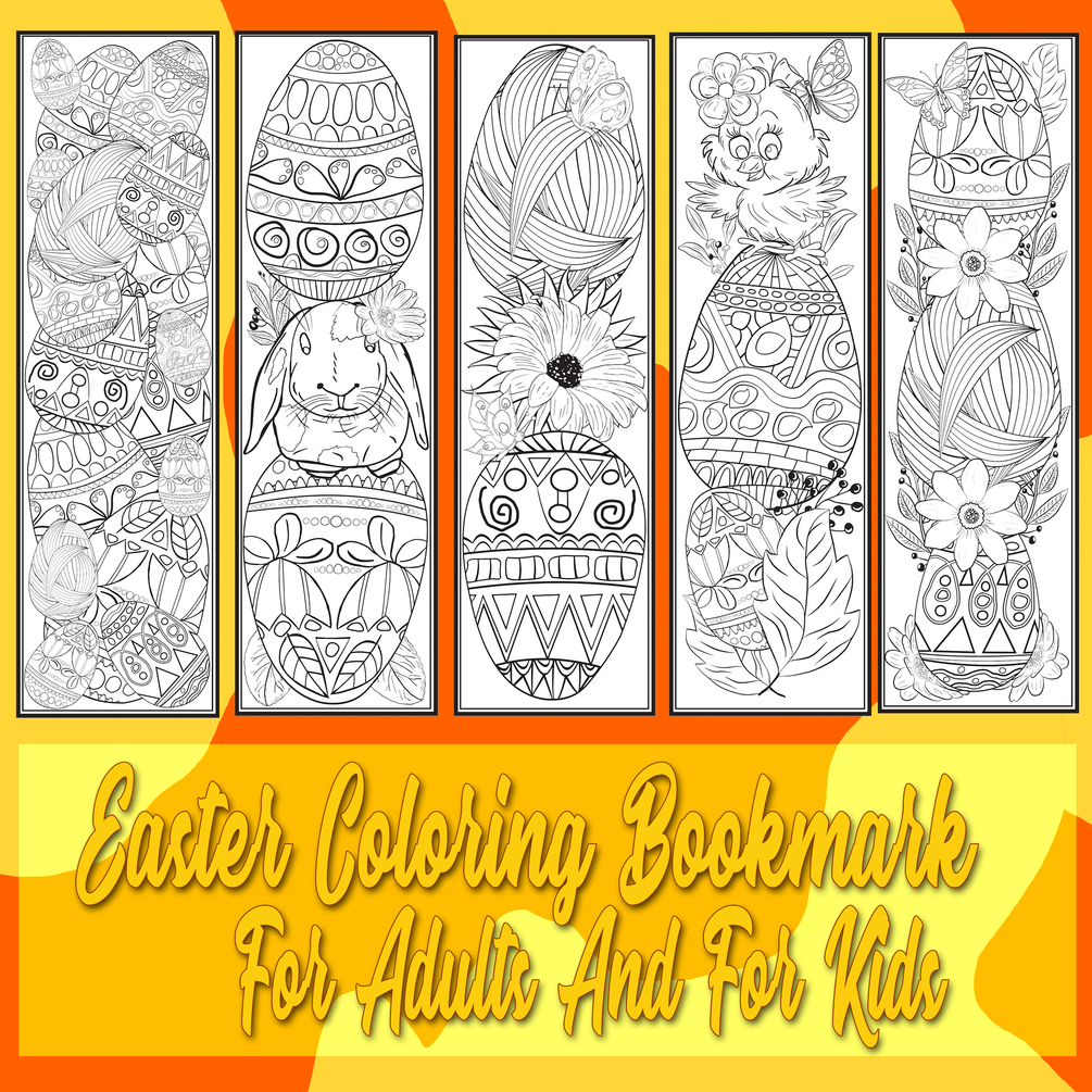 Printable Bookmarks to Color, Coloring Bookmarks