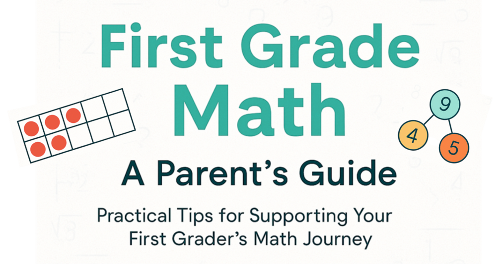 ⭐ First Grade Math: A Parent’s Guide to Supporting Your Child with ...