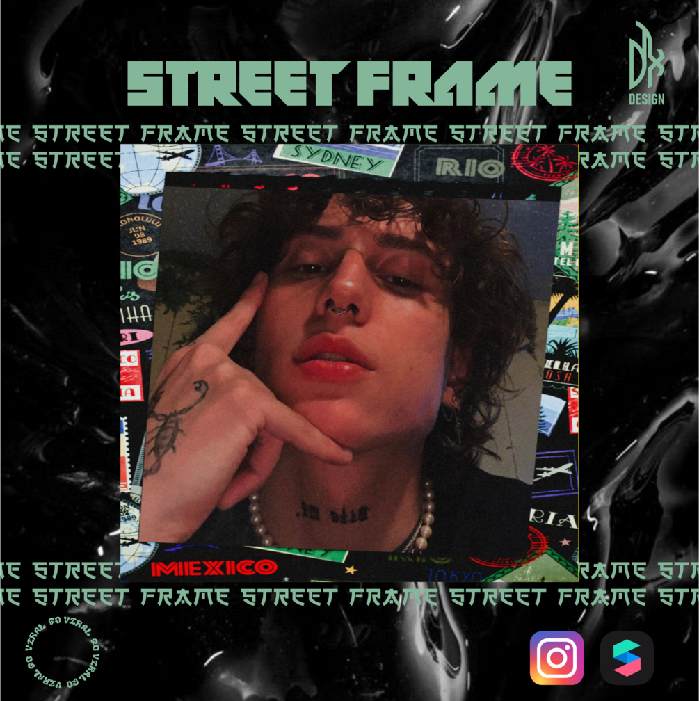 STREET FRAME AR FILTER 2 luts street art frame grain retouching