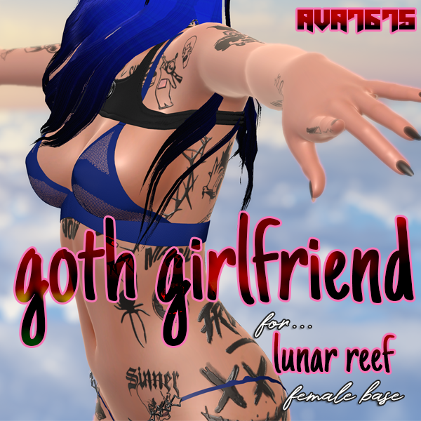 goth girlfriend (Texture for Lunar-Reef Body Base) (NITRO)