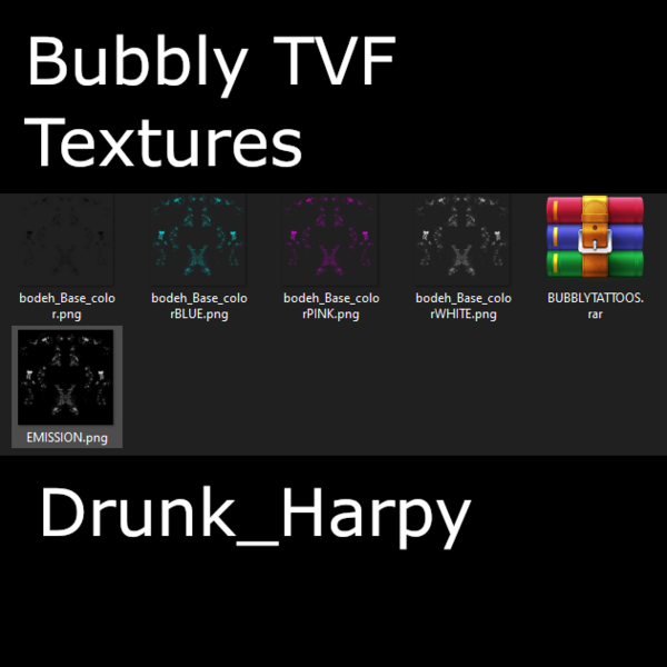 Bubbly Tattoo Textures- TVF Base