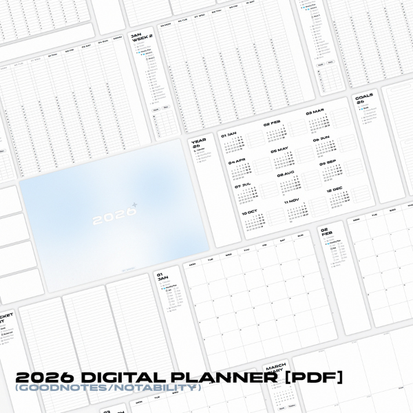 [FREE] 2026 Digital Planner/Diary