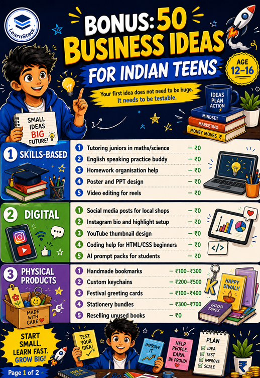 The Young Entrepreneur’s Playbook — Start, Build & Grow Your First Business Before 18 preview image 12