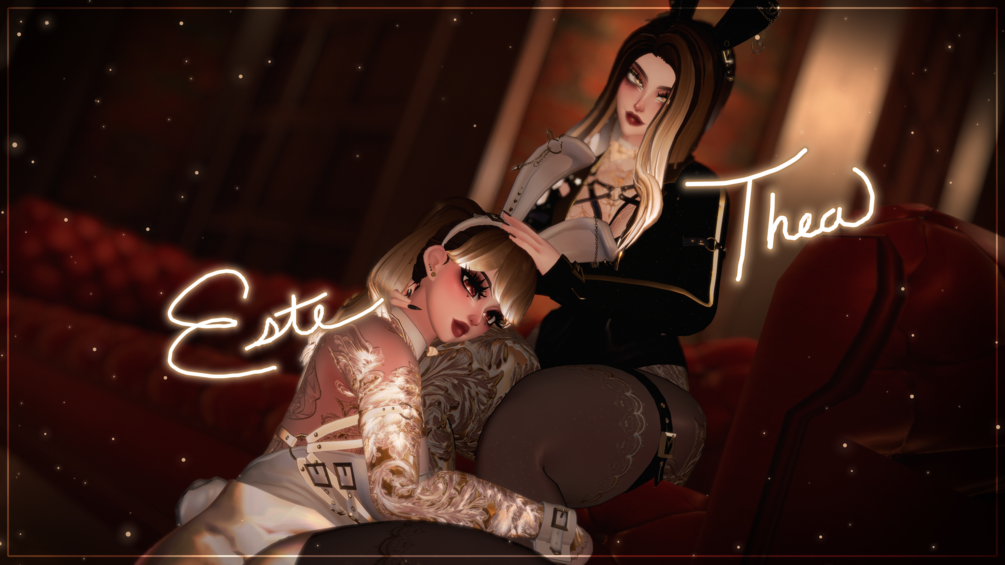 Thea and Este by Miing 💗 VRChat Avatar