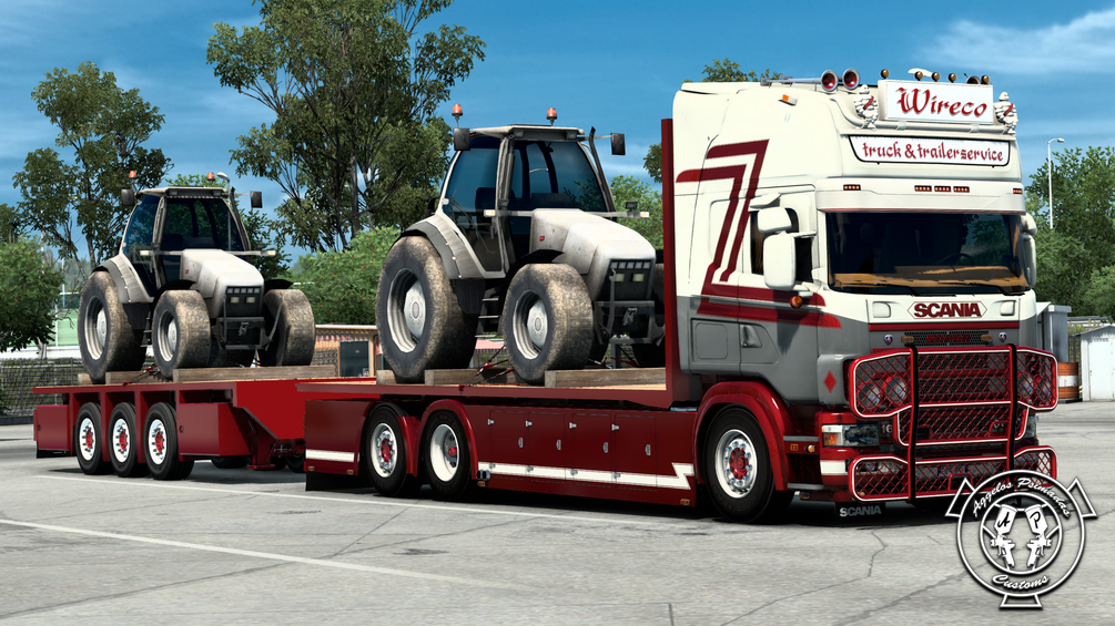 Scania 164 Wireco Combo Skin (RJL 4 Series)