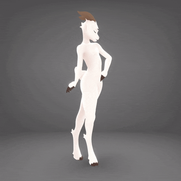 Goat VRChat Avatar Base by Skye