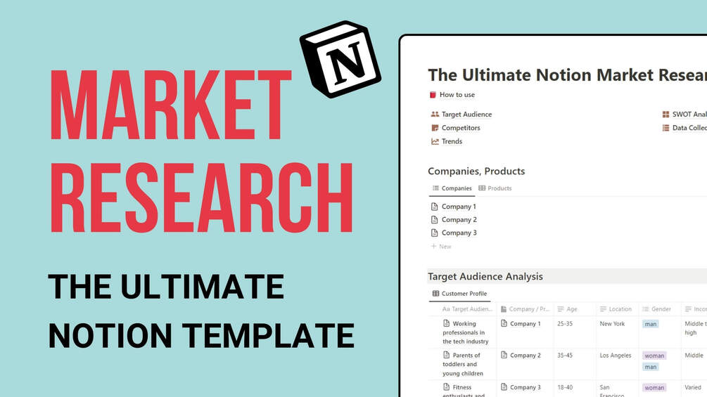 Market Research Template